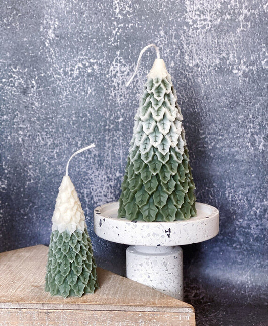 Christmas Pine Tree Candles