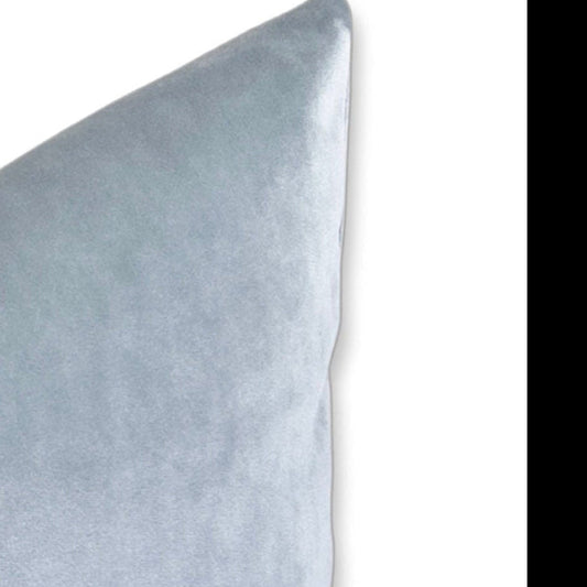 PLUSH Velvet Pillow Cover - Dusty Blue