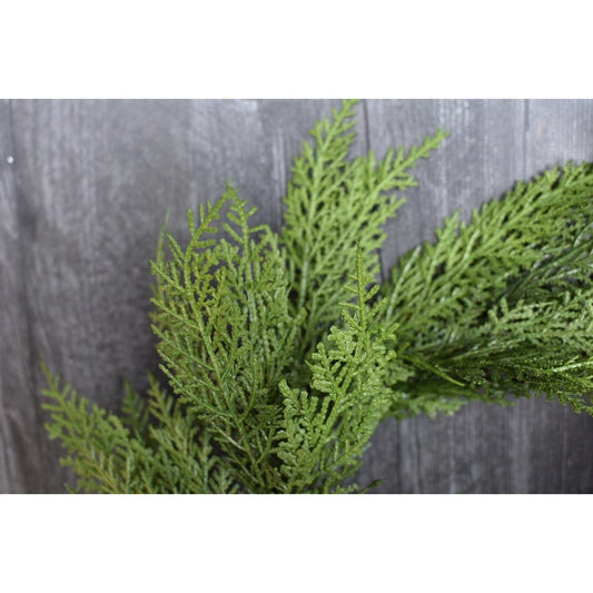 Faux Cedar Wreath - 12"