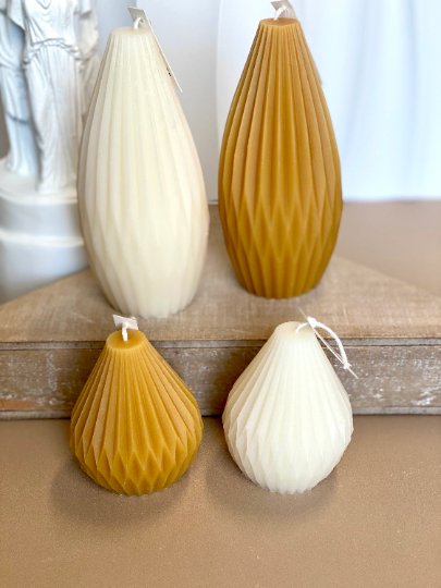 Origami Lantern Candle - Handcrafted Soy Wax for Relaxing Ambiance