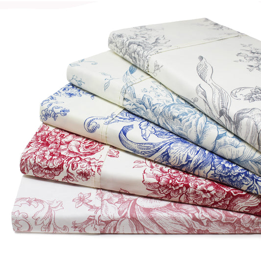 Provencal Heritage Toile Sheet Set